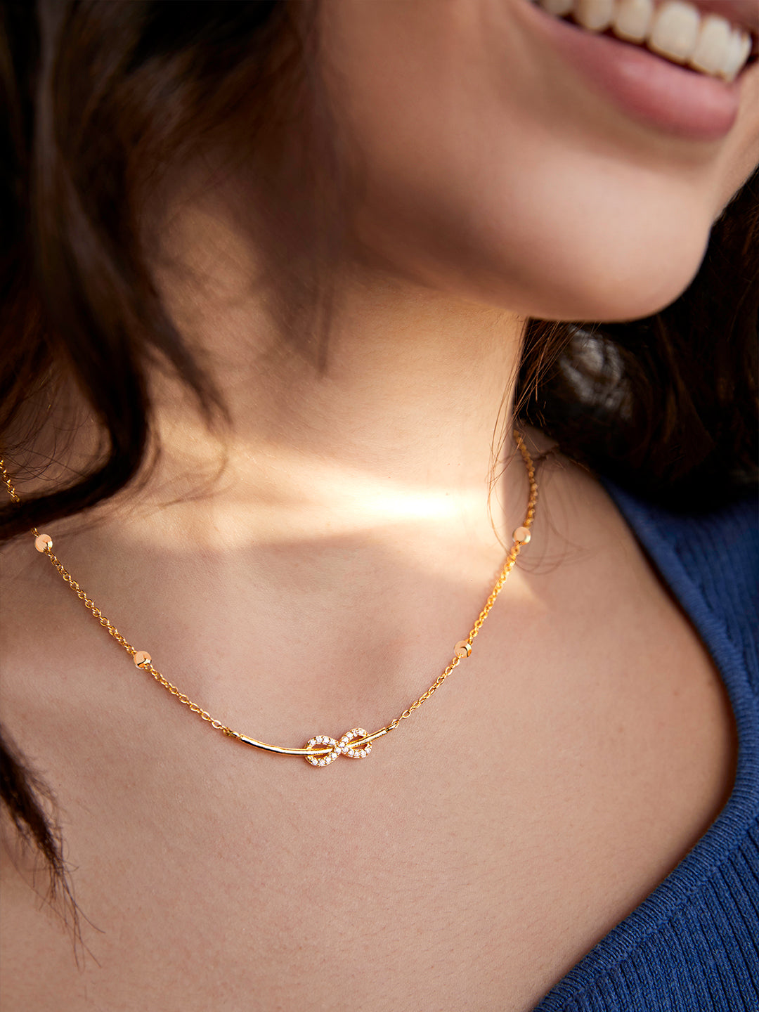 MINUTIAE Gold-Plated Necklace