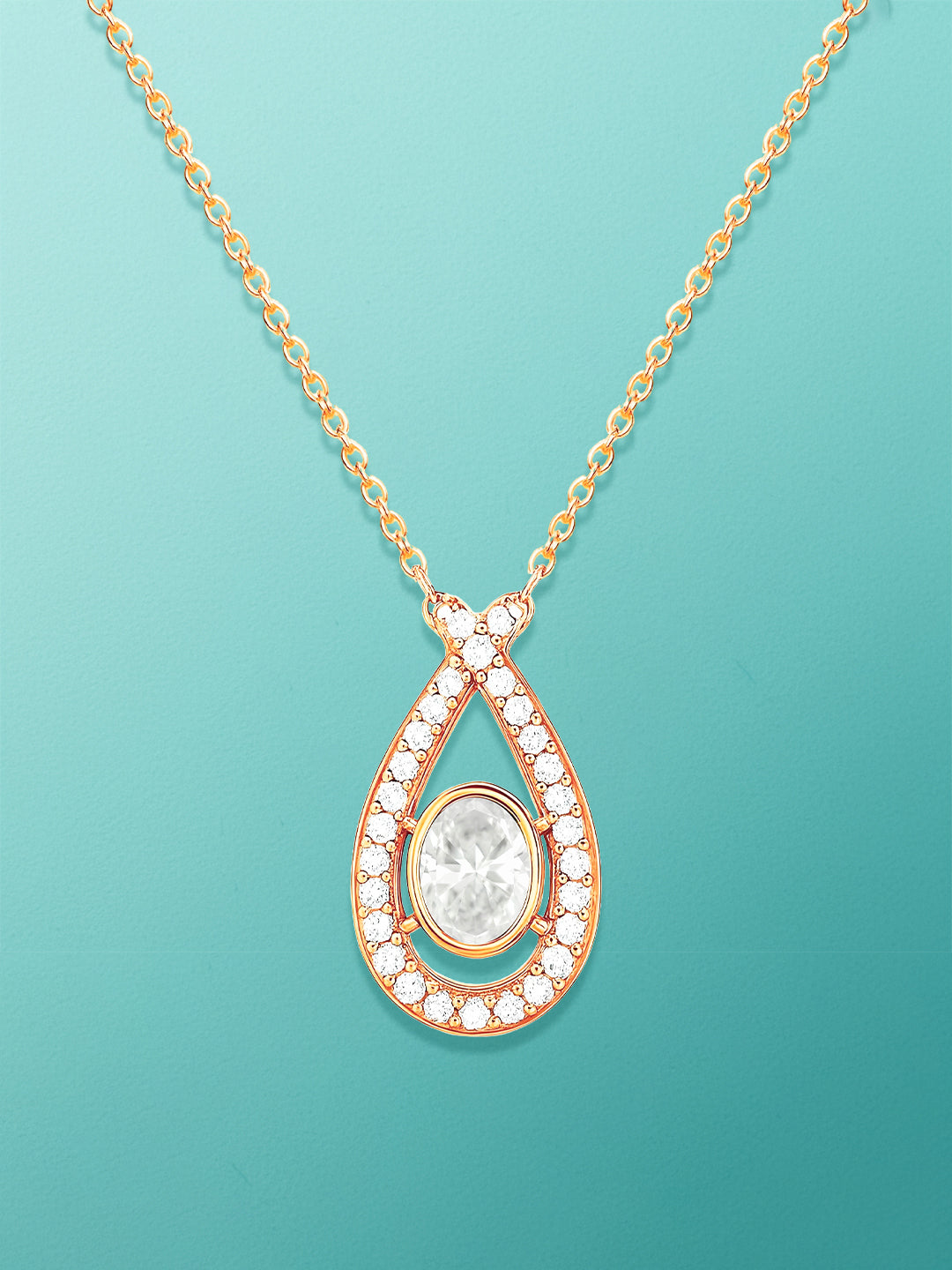 AIKA BY MINUTIAE 18k Women Brass Gold-Plated Handcrafted Necklace