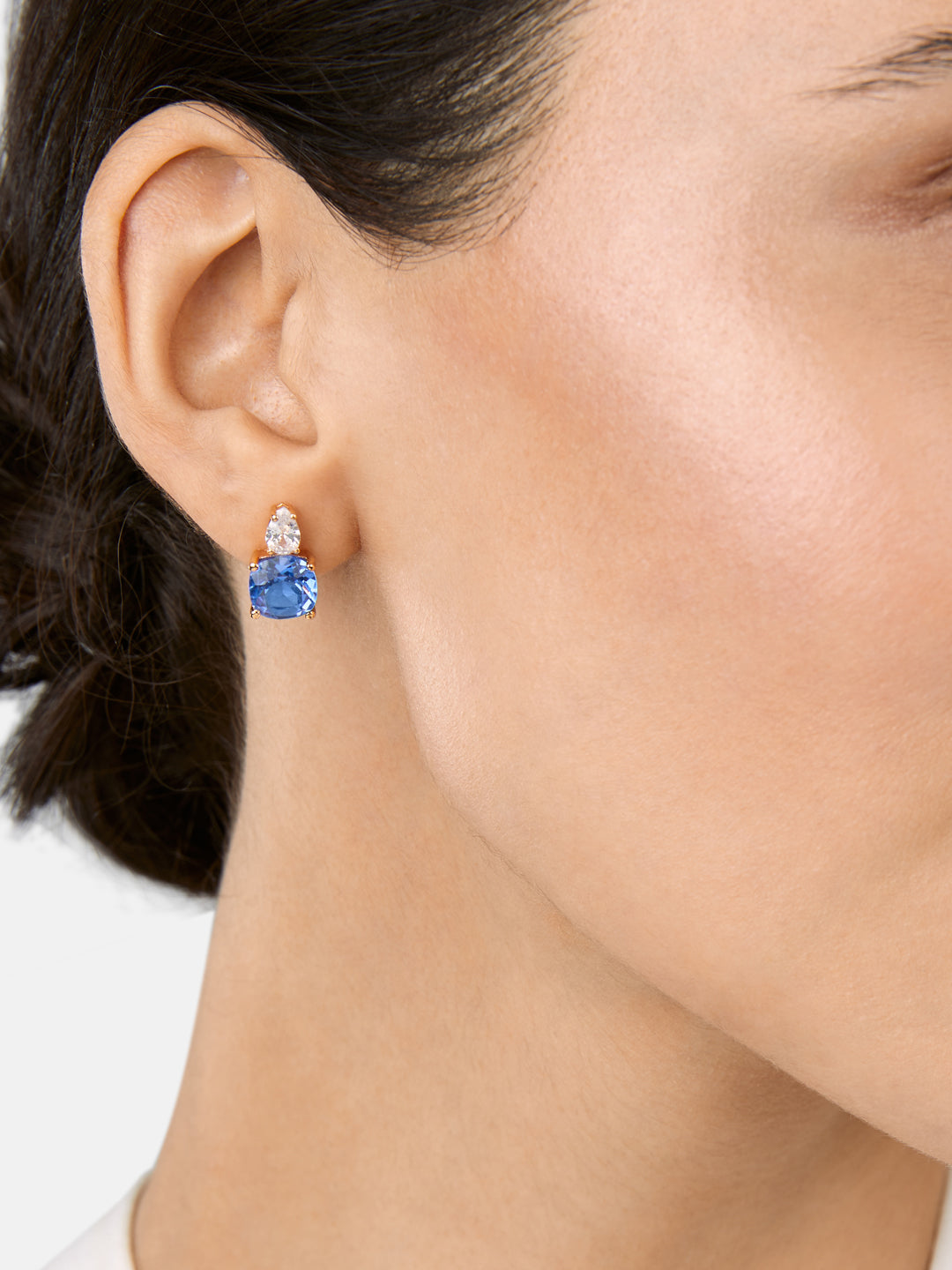 MINUTIAE Gold-Toned Contemporary Hoop Earrings For Women's & Girl