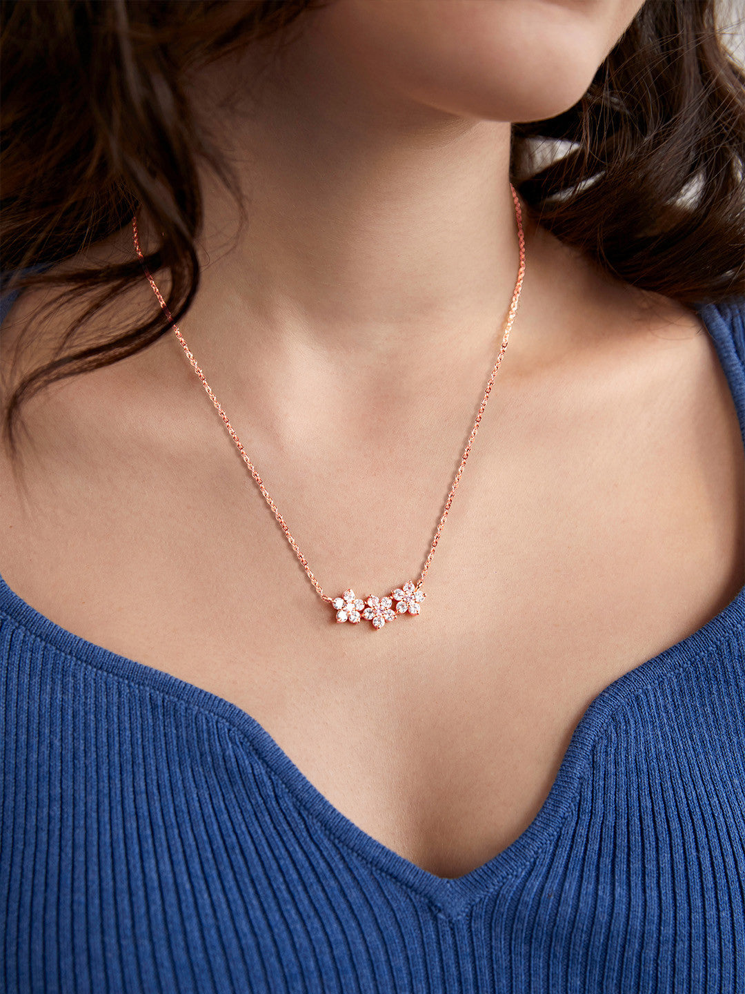 MINUTIAE Gold-Plated Crystals Mangalsutra For Women's