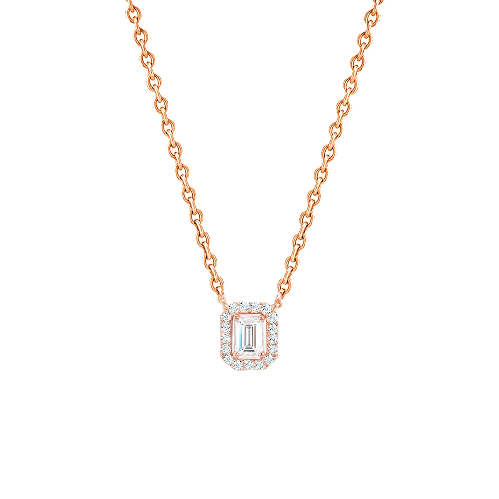 MINUTIAE Gold Plated Crystals Necklace