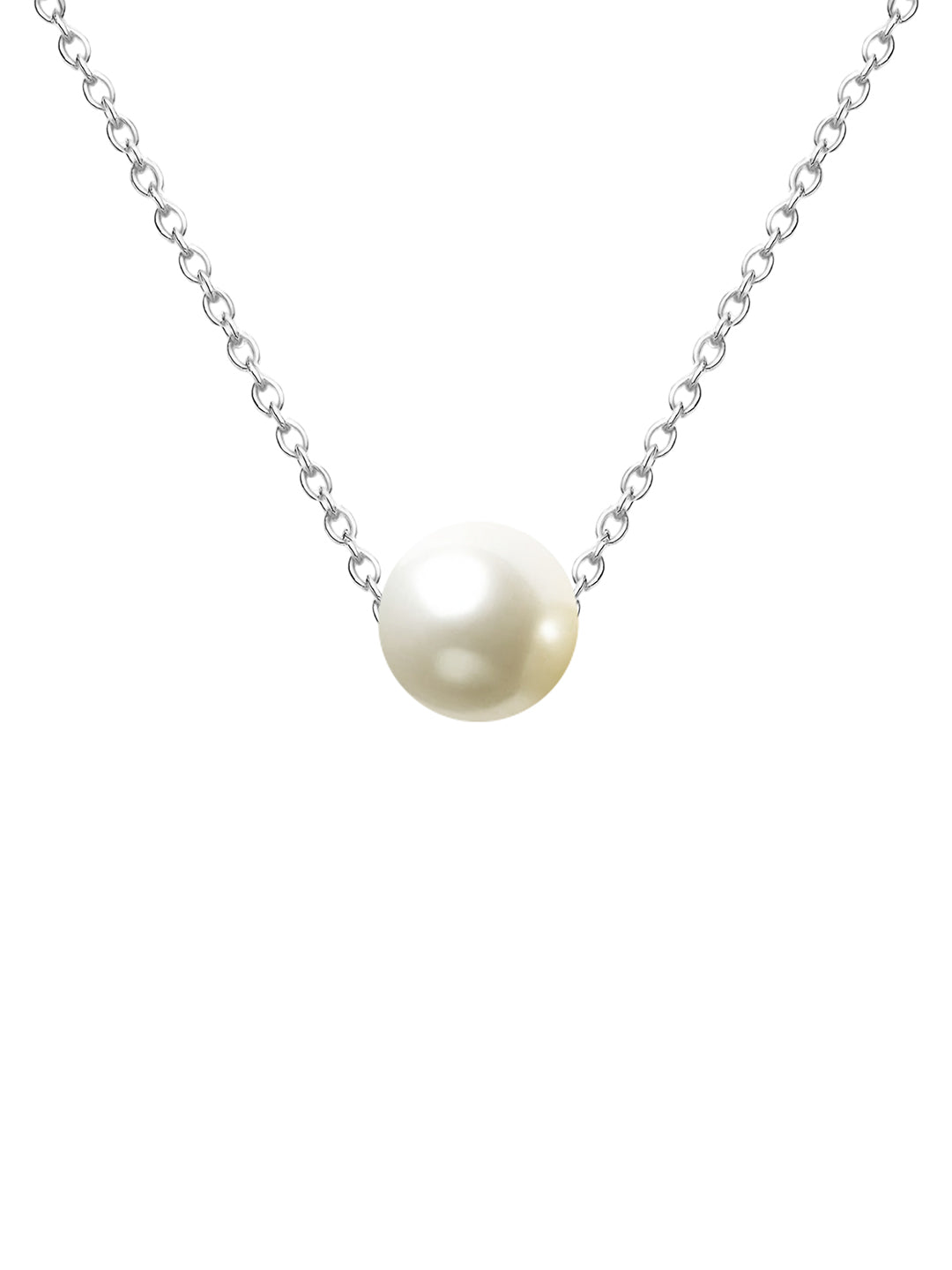 MINUTIAE Gold-Plated Pearls Minimal Necklace