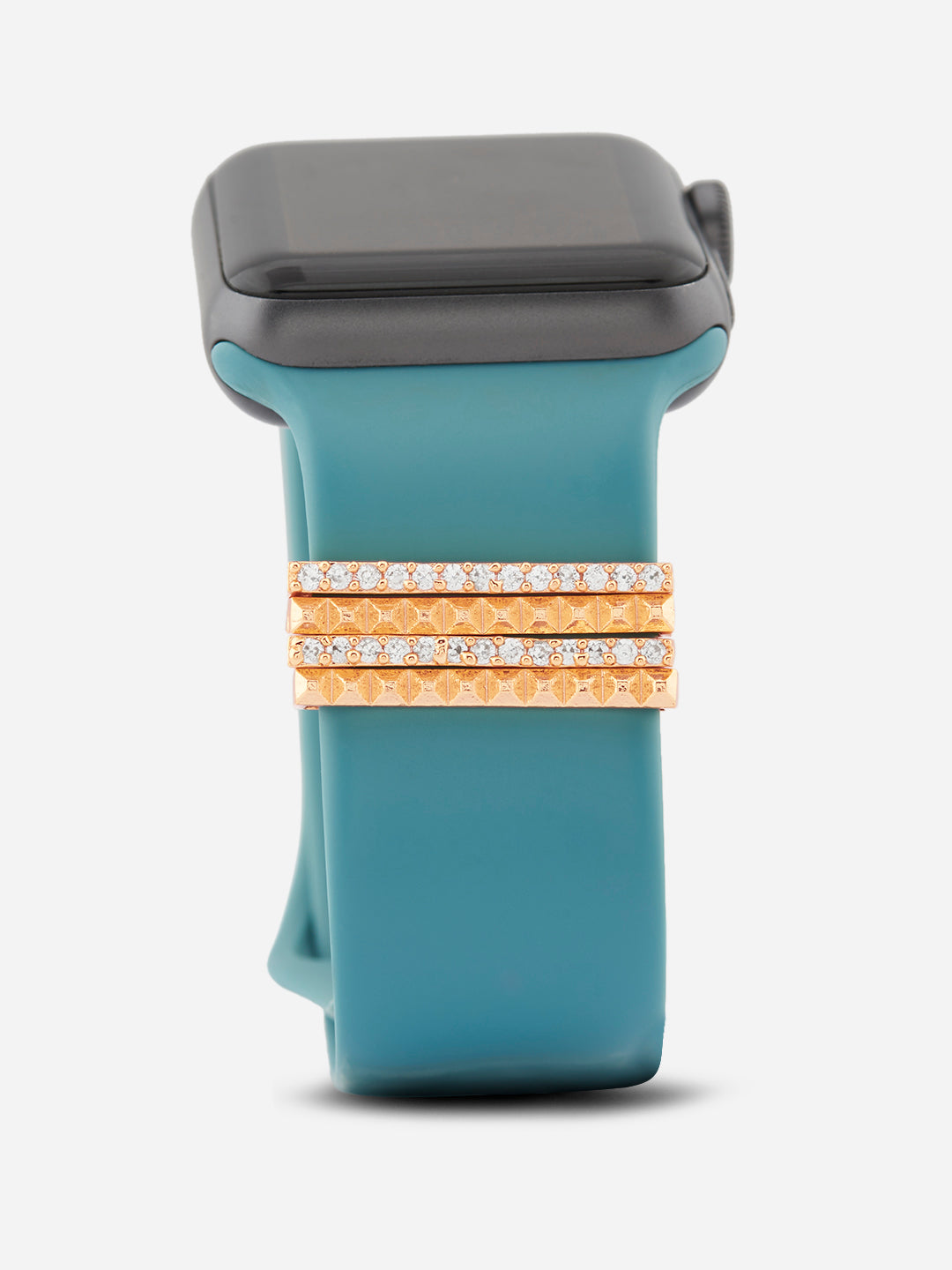 MINUTIAE 4 Gold-Plated Embellished Watch Charm for Womens