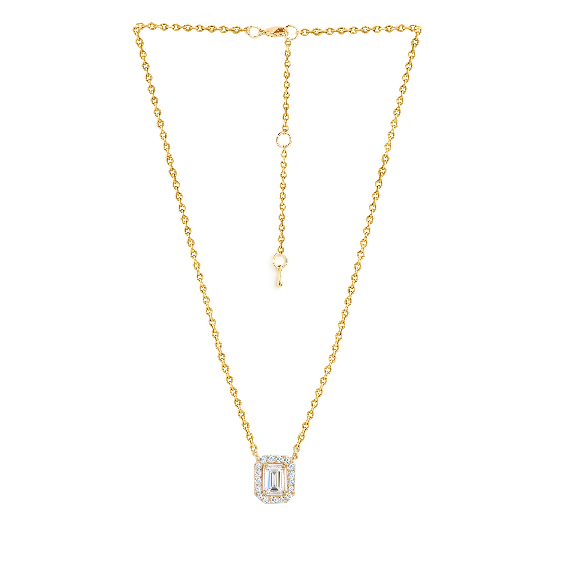MINUTIAE Gold Plated Crystals Necklace