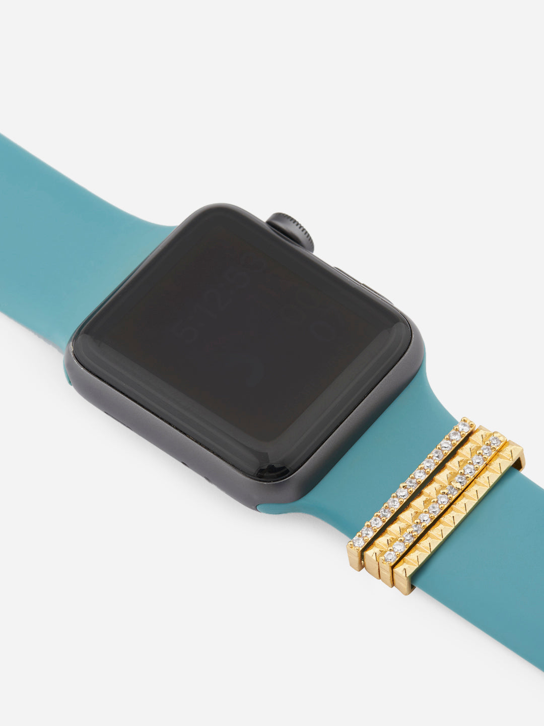 MINUTIAE 4 Gold-Plated Embellished Watch Charm for Womens