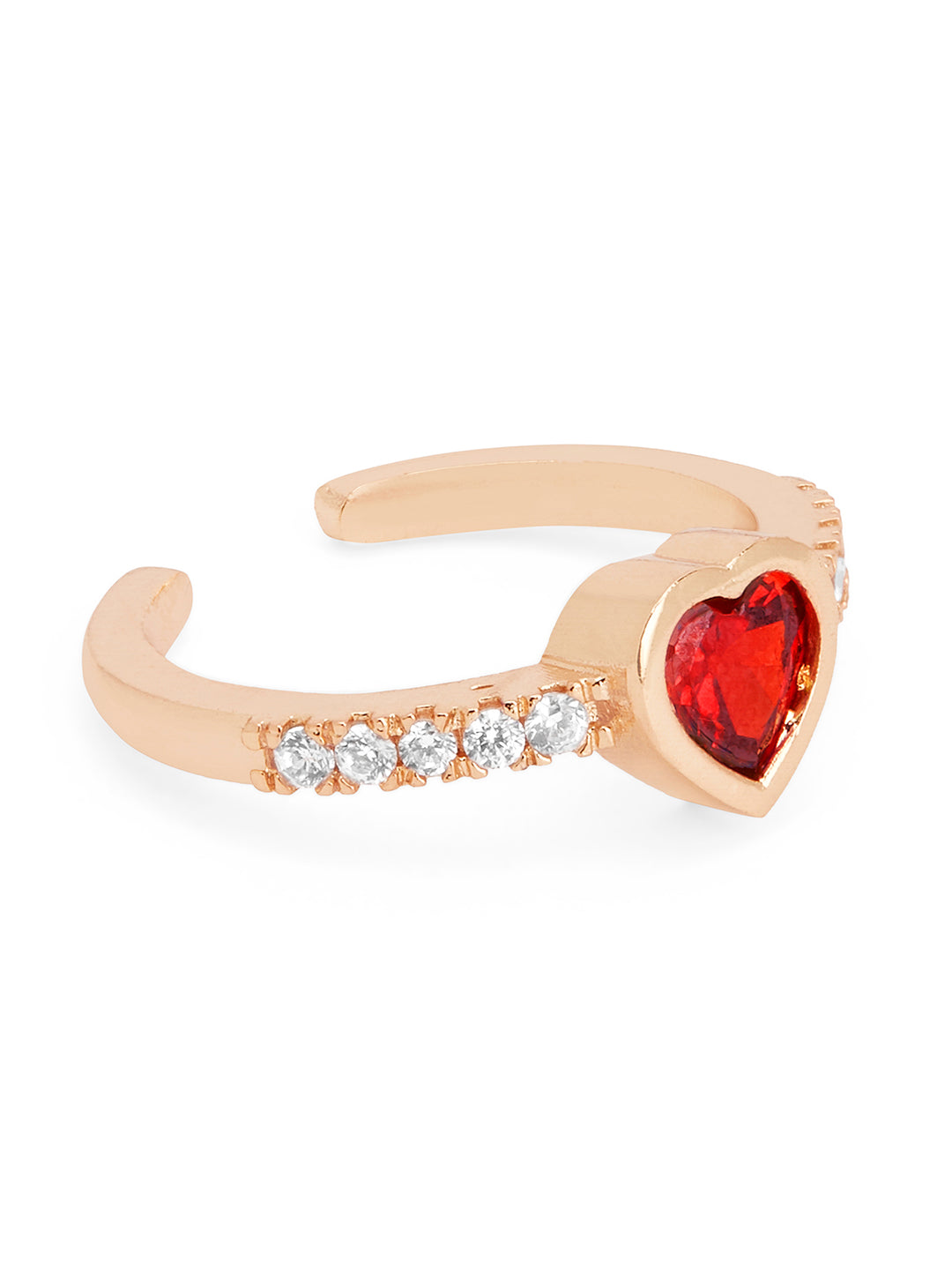 MINUTIAE Heart of Elegance Combo | Necklace, Earrings, Ring. Charm & Bracelet Set