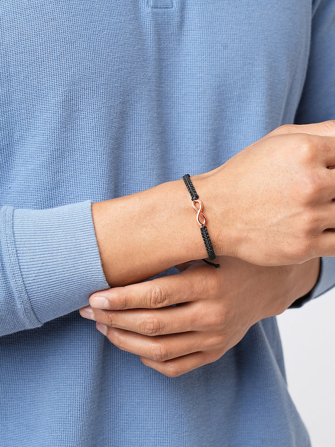 MINUTIAE Men Gold Plated Cuff Bracelet