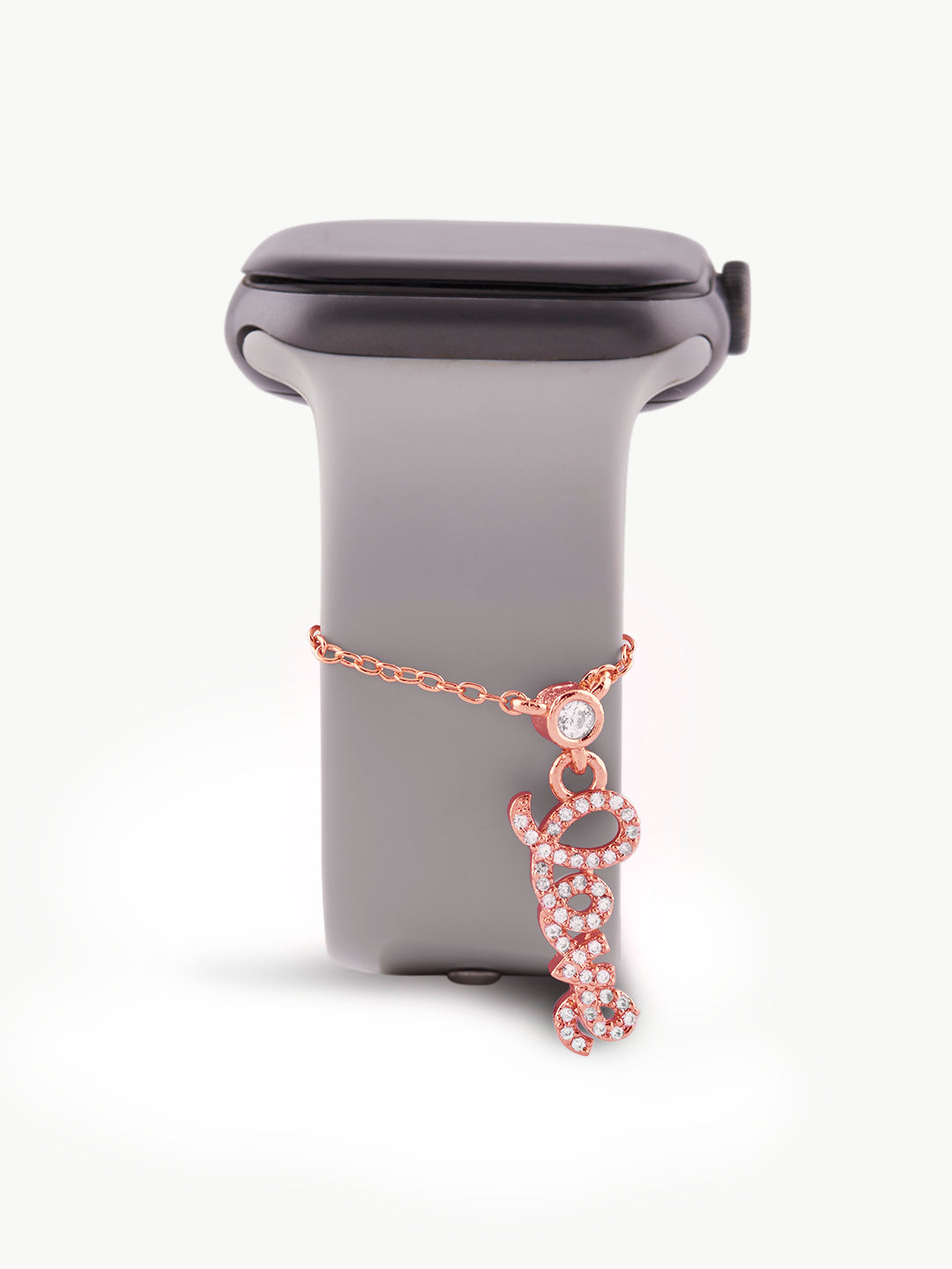 MINUTIAE Women Gold Plated Embellished Watch Charm