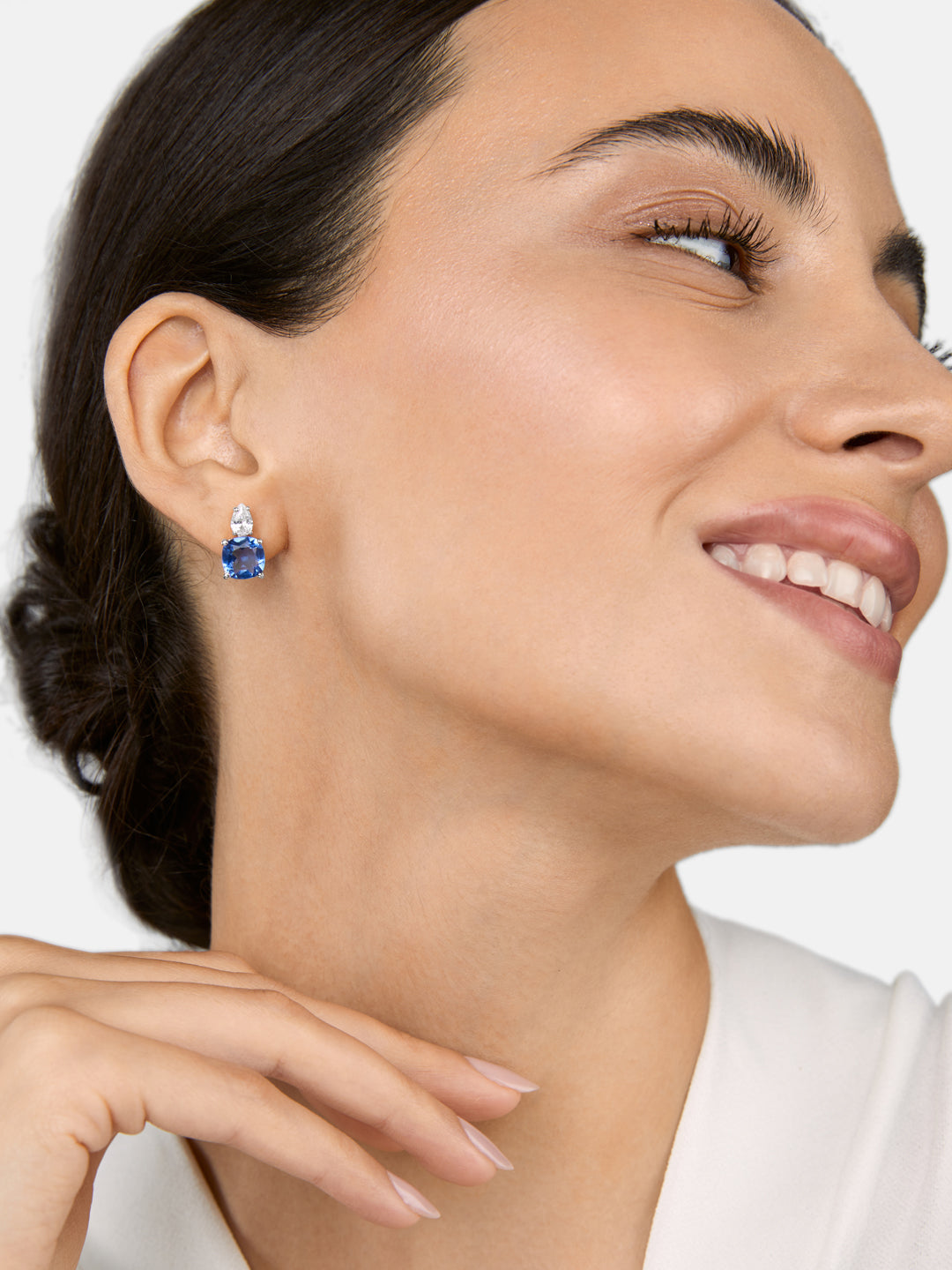 MINUTIAE Gold-Toned Contemporary Hoop Earrings For Women's & Girl