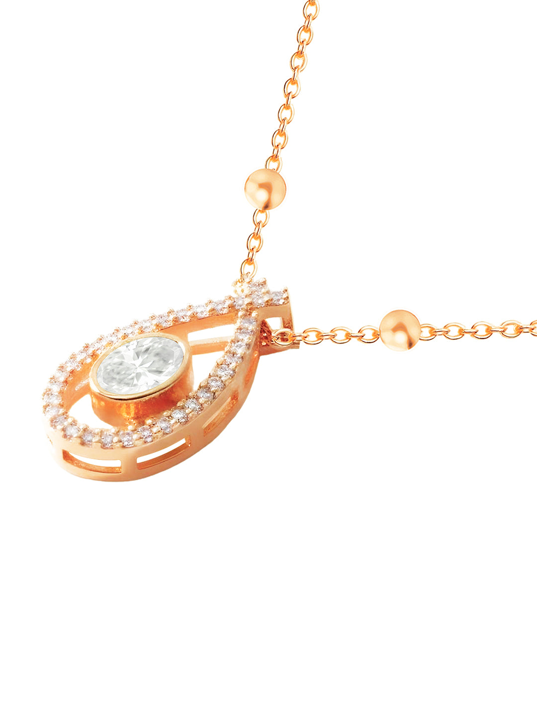 AIKA BY MINUTIAE 18k Women Brass Gold-Plated Handcrafted Necklace