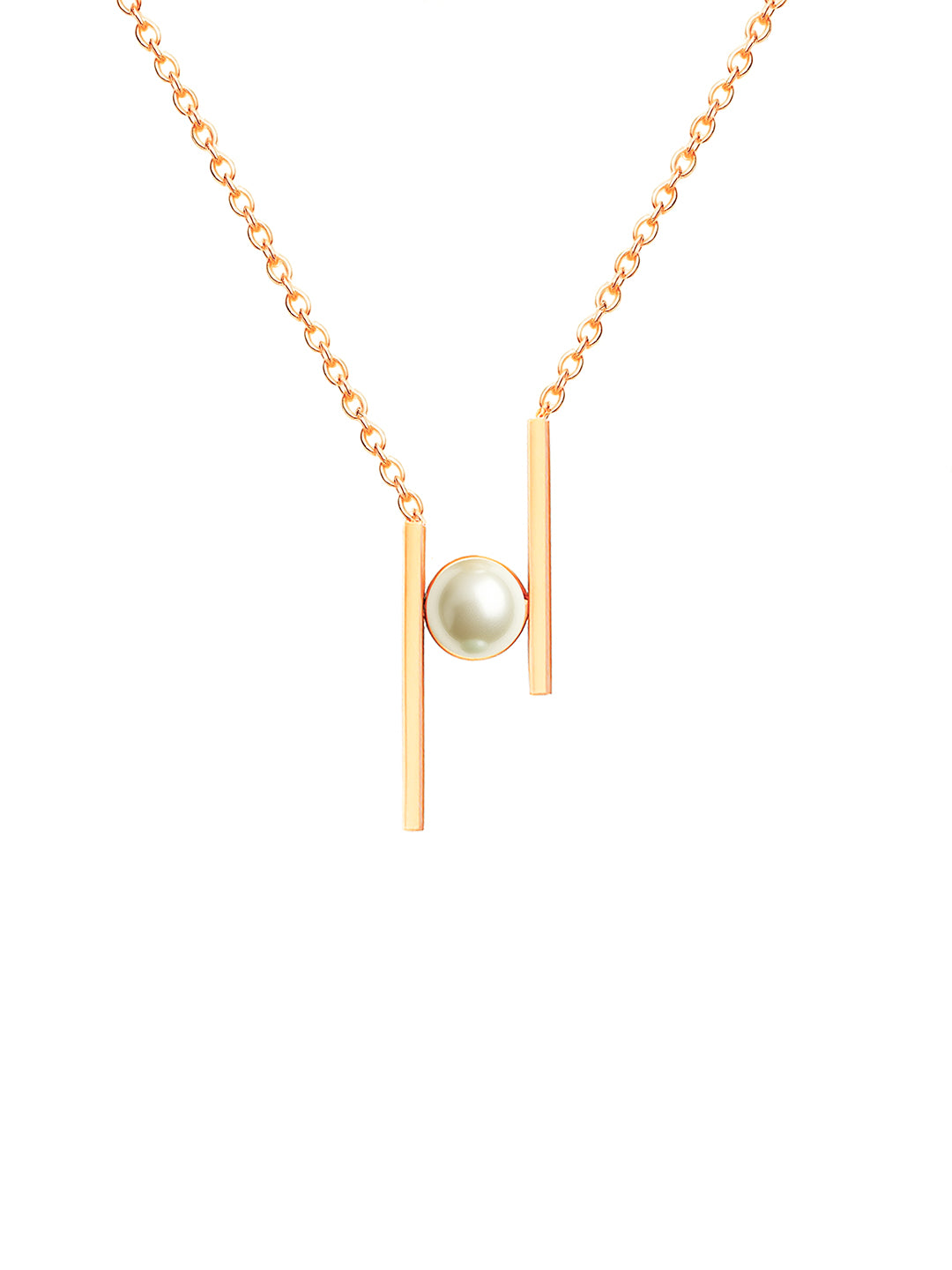 AIKA BY MINUTIAE 18K Women's Brass Gold-Plated Handcrafted Necklace