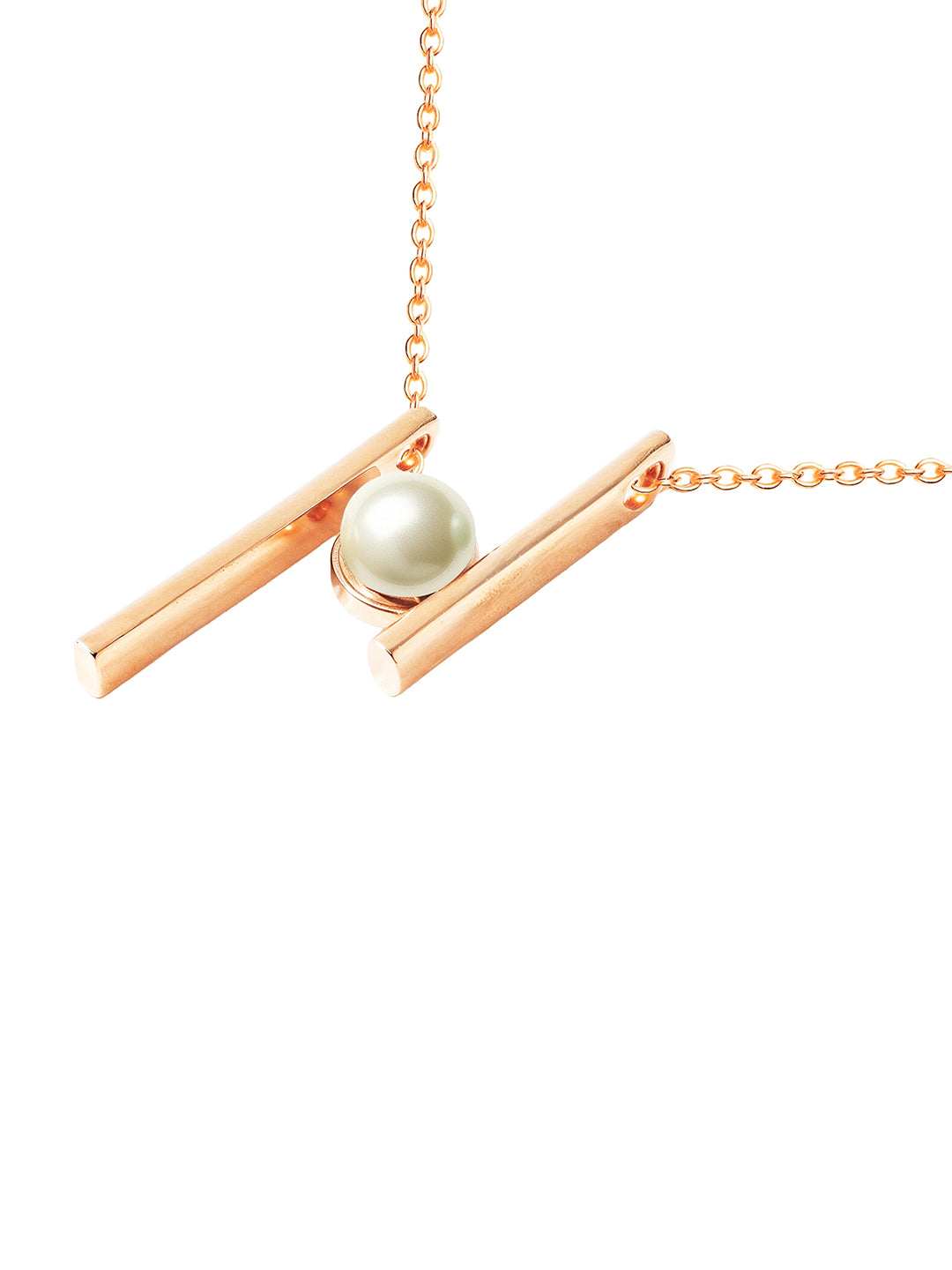 AIKA BY MINUTIAE 18K Women's Brass Gold-Plated Handcrafted Necklace