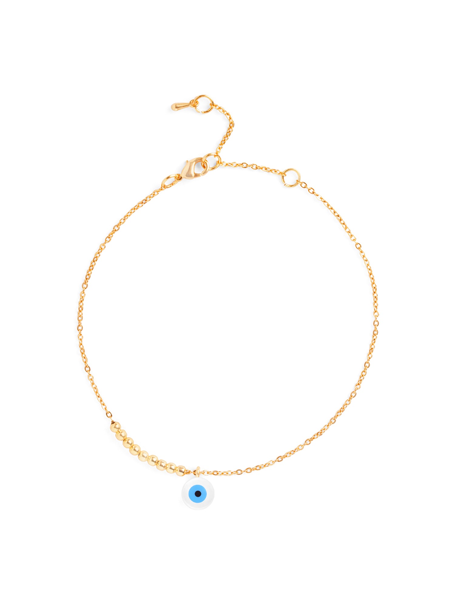 MINUTIAE Gold-Plated Anklet For Women's