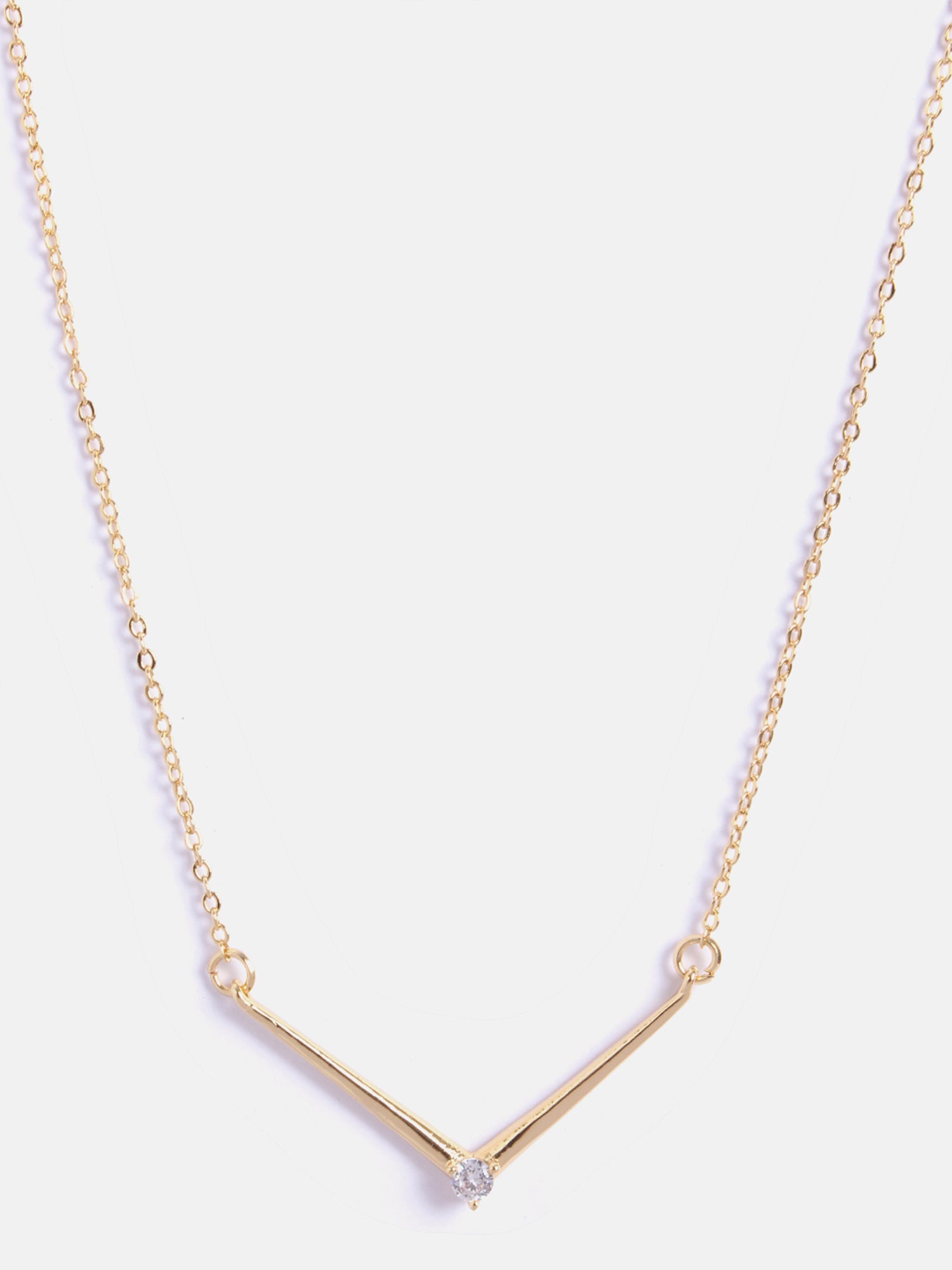 18K Gold-Toned Brass Gold-Plated Necklace