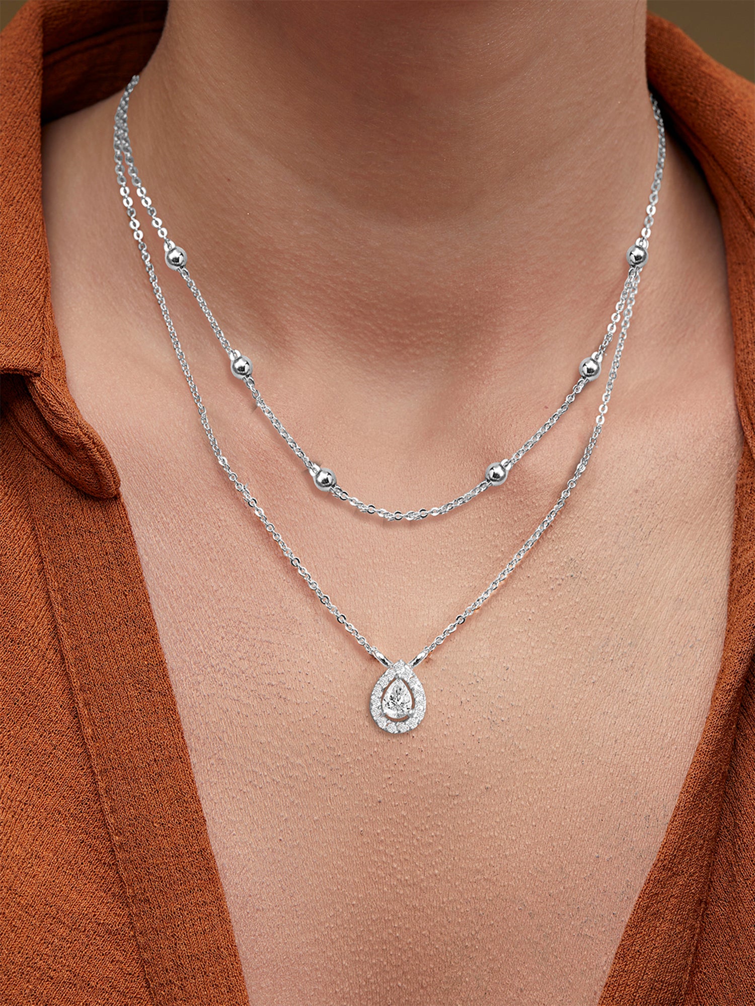 MINUTIAE Gold Plated Necklace and Chain