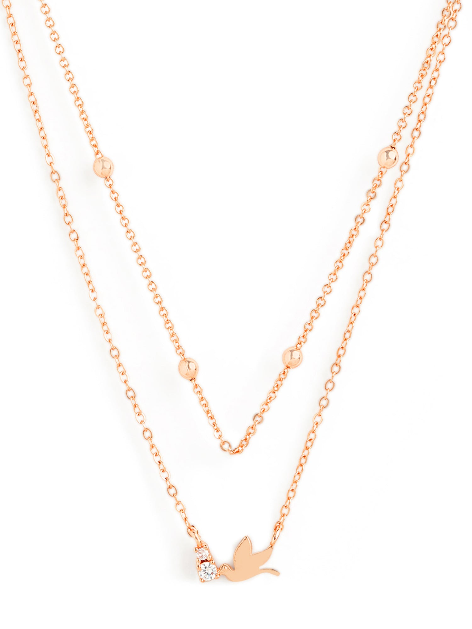 MINUTIAE Brass Gold-Plated Handcrafted Pendant Necklace