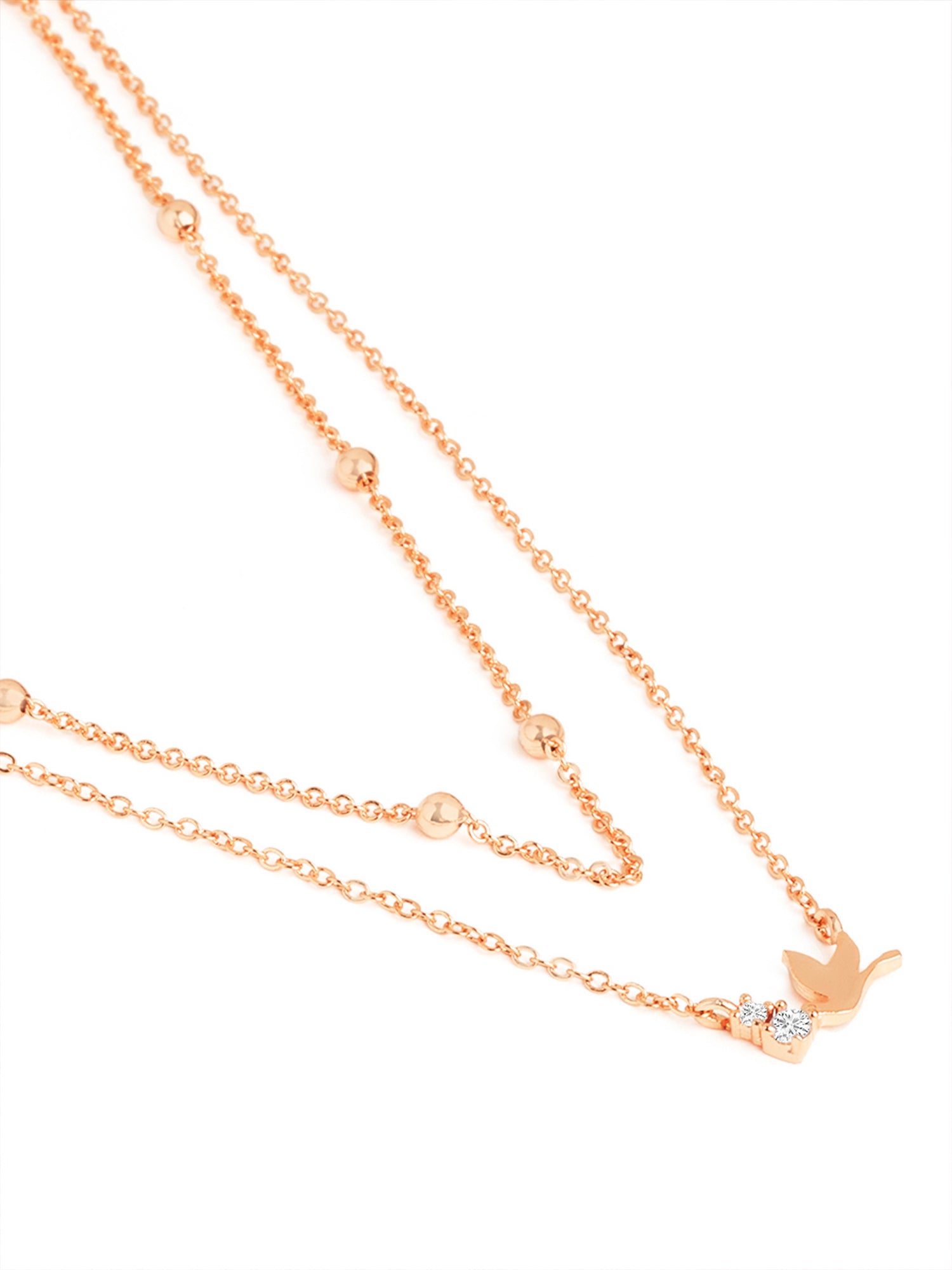 MINUTIAE Brass Gold-Plated Handcrafted Pendant Necklace