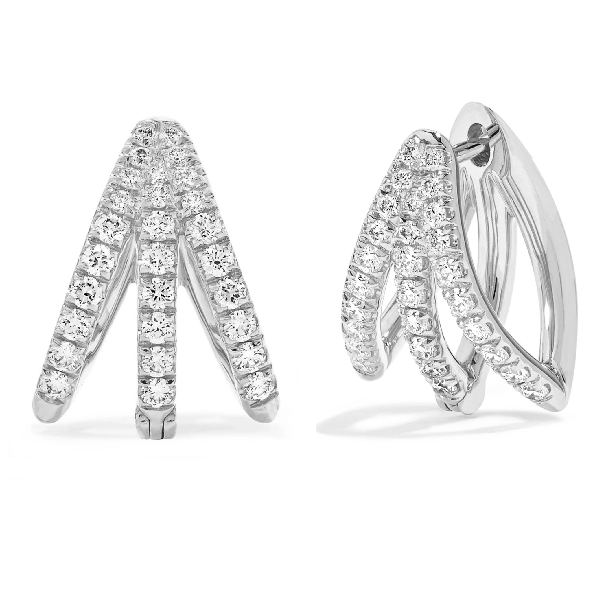 MINUTIAE 18K Gold-Toned Contemporary Studs Earrings For Women's & Girl