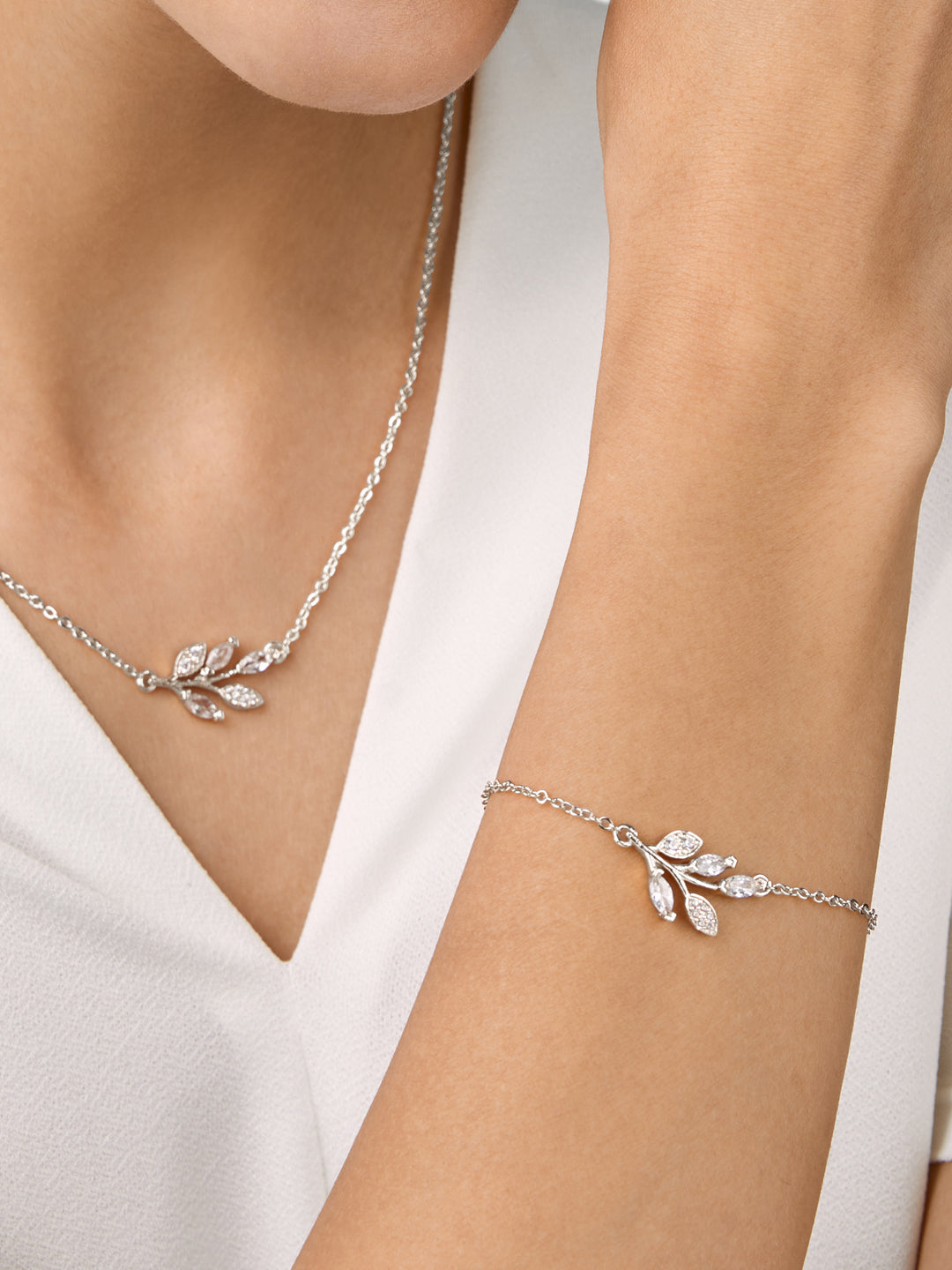 MINUTIAE 18K Gold-Plated & White Brass Handcrafted Necklace