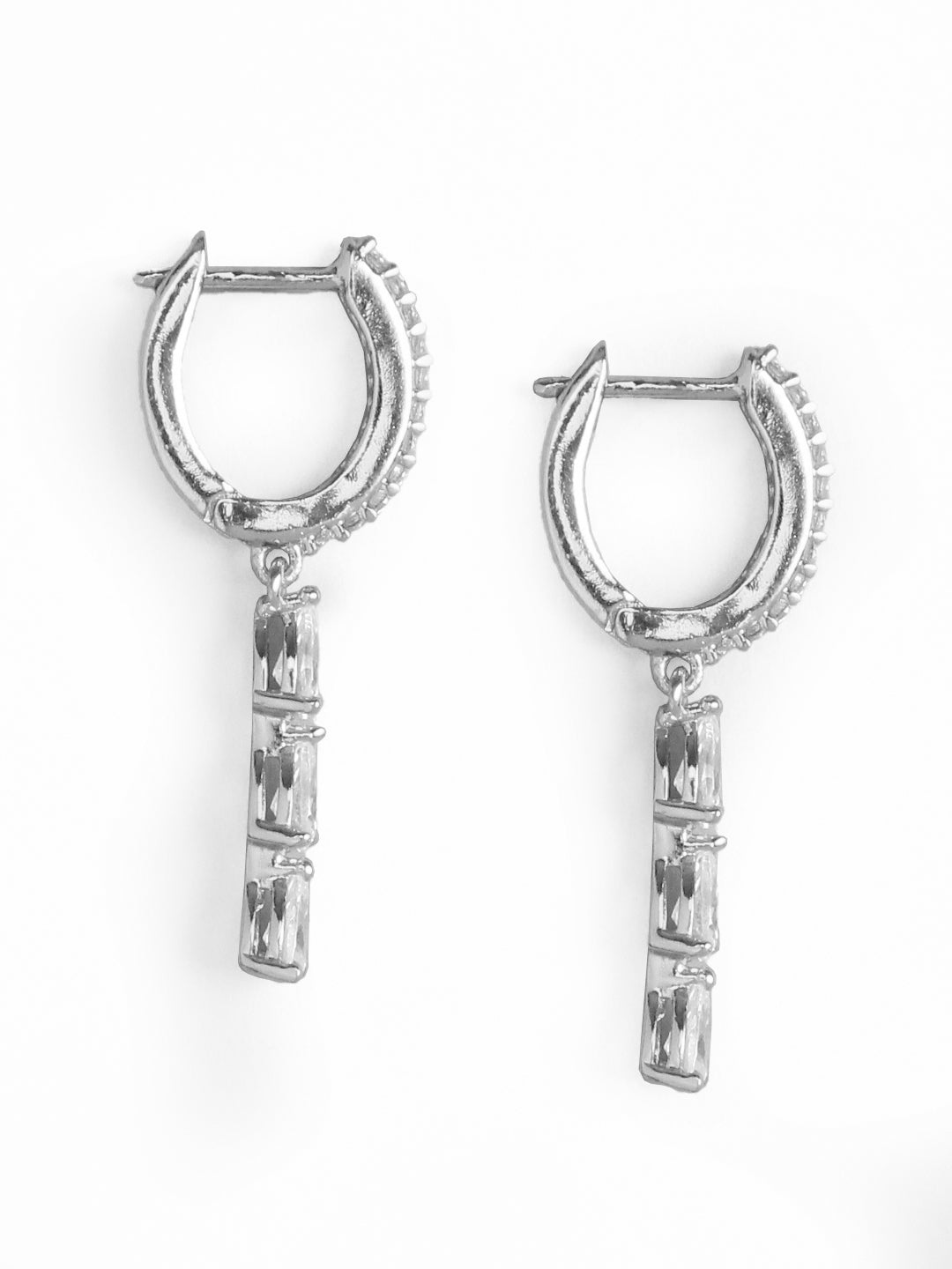 MINUTIAE 18K Gold-Toned Teardrop Shaped Drop Earrings For Women's & Girl