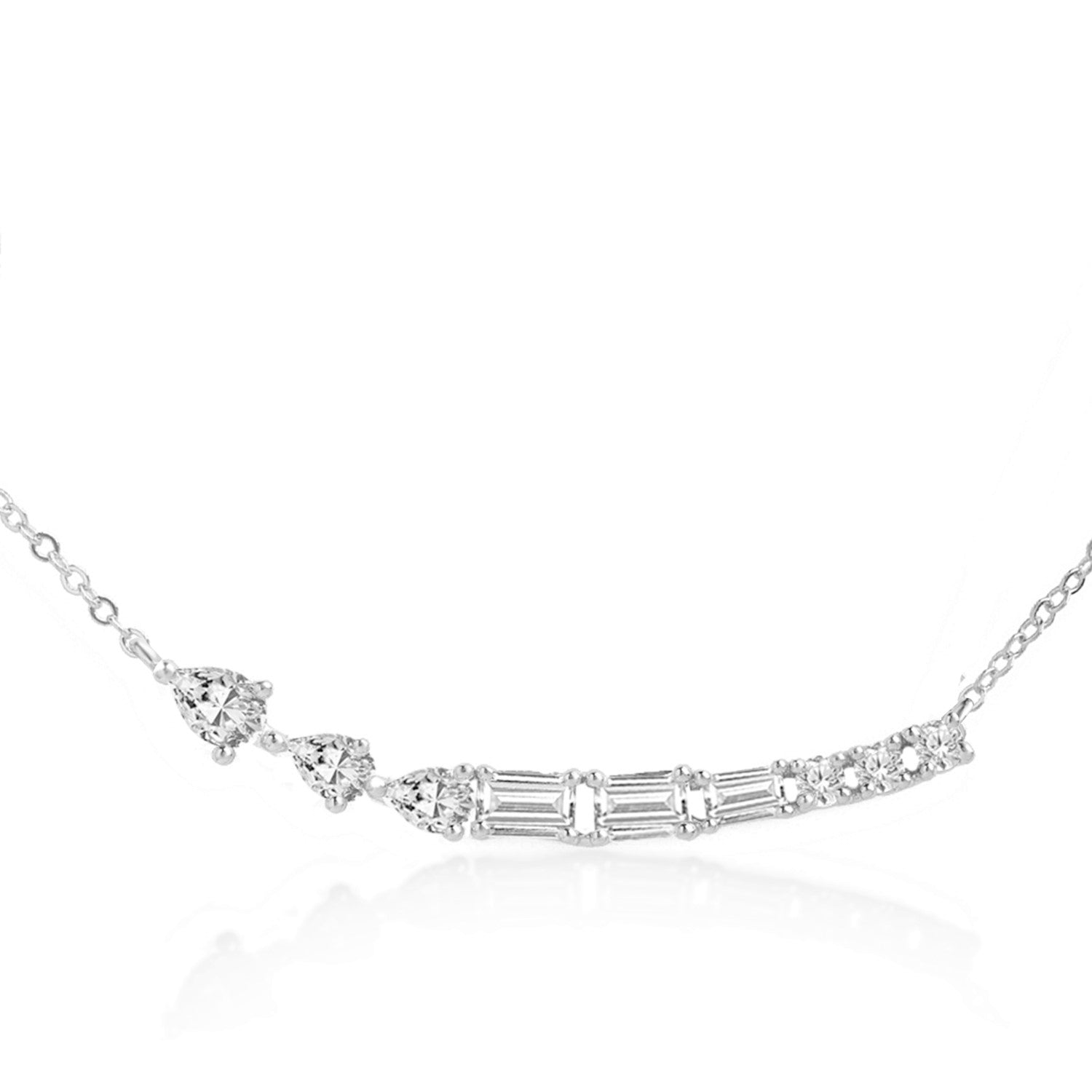MINUTIAE 18K Gold-Toned & White Brass Gold-Plated Handcrafted Necklace