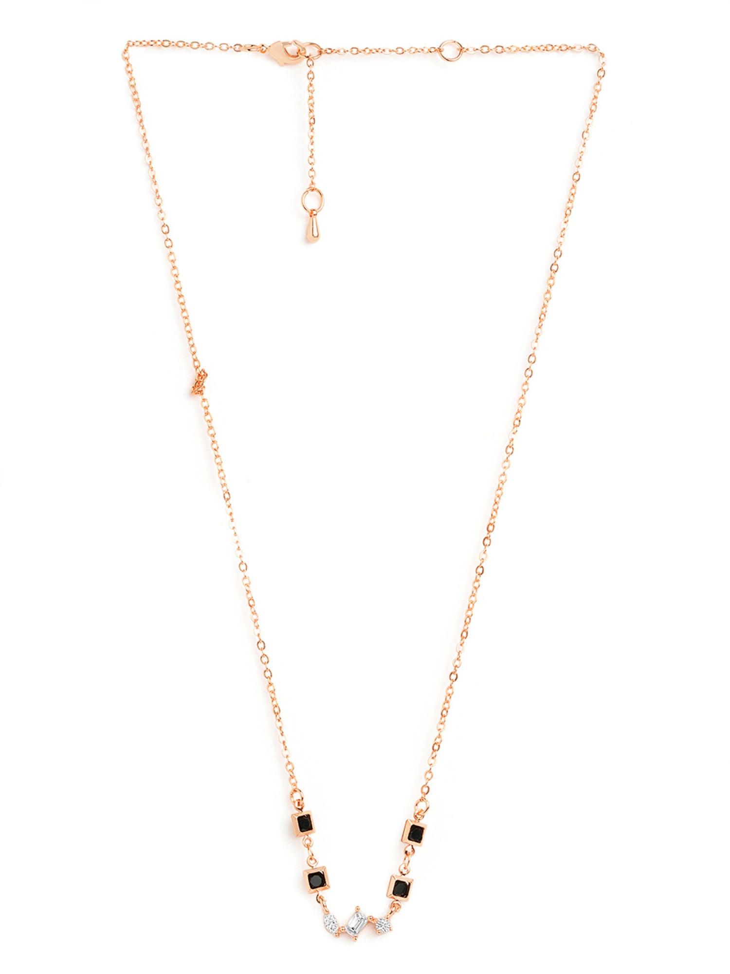 MINUTIAE Gold-Plated Artificial Stones and Beads Mangalsutra For Women's