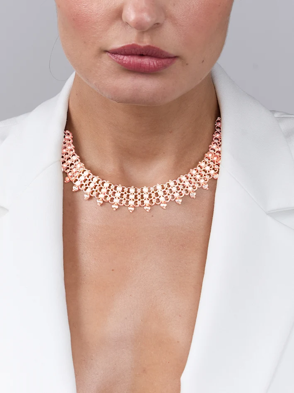 Gold-Plated Crystals Studded & Beaded Bracelet for Women's & Girls - Test