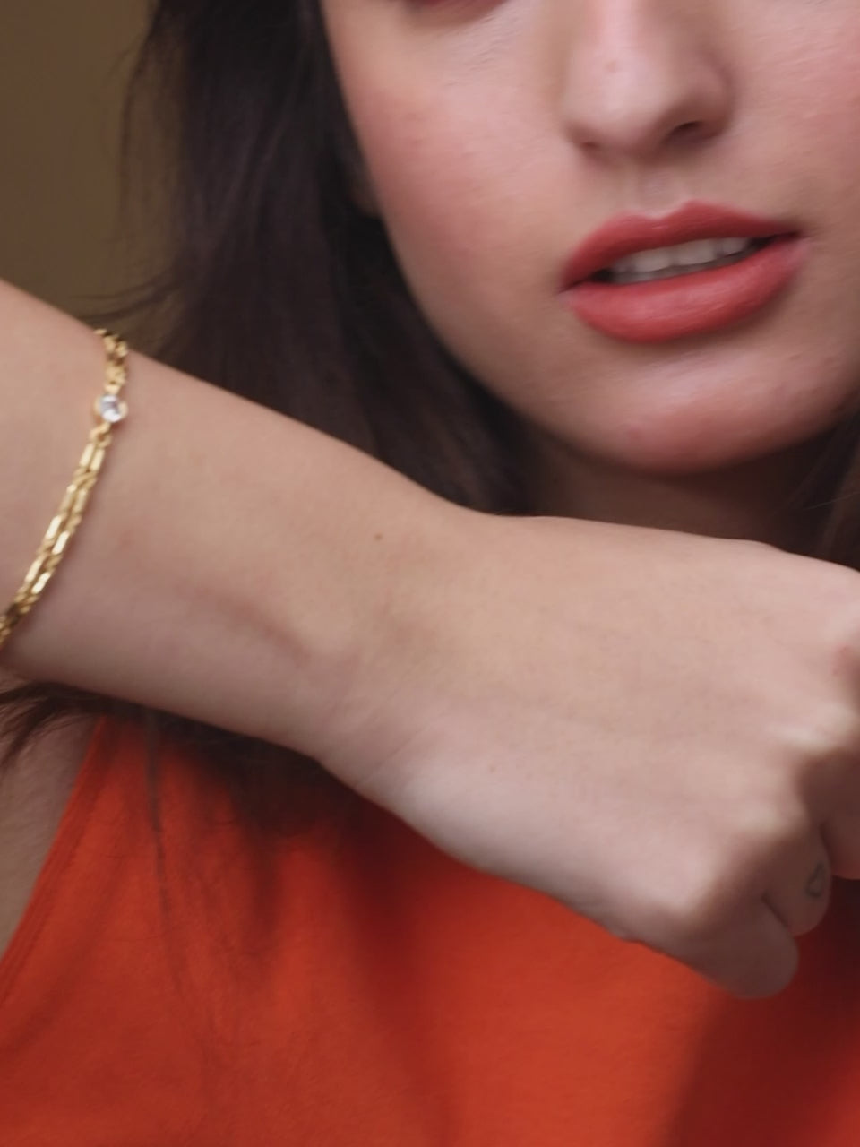 MINUTIAE Gold-Plated Link Bracelet