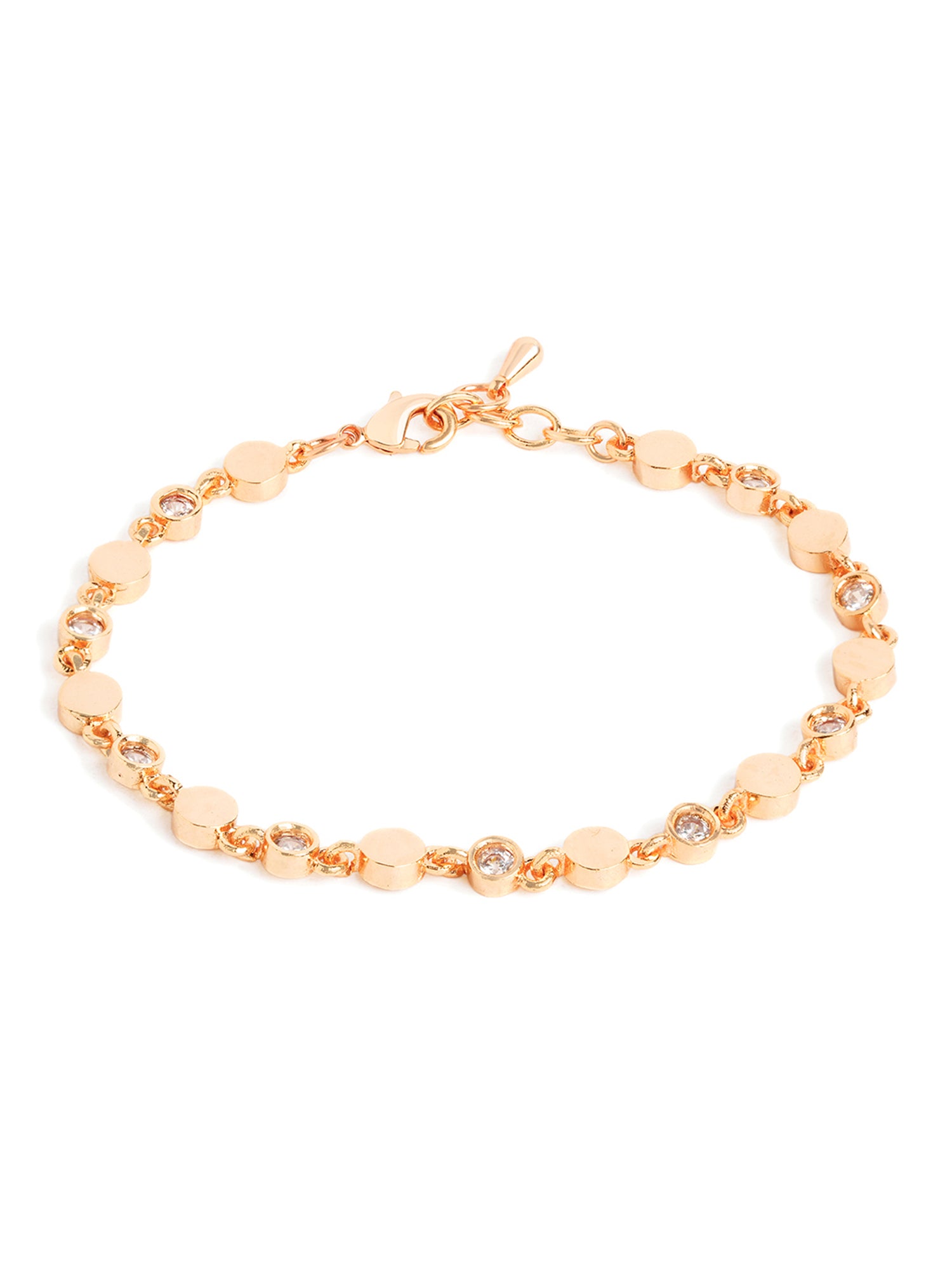 MINUTIAE Brass Gold-Plated Link Bracelet