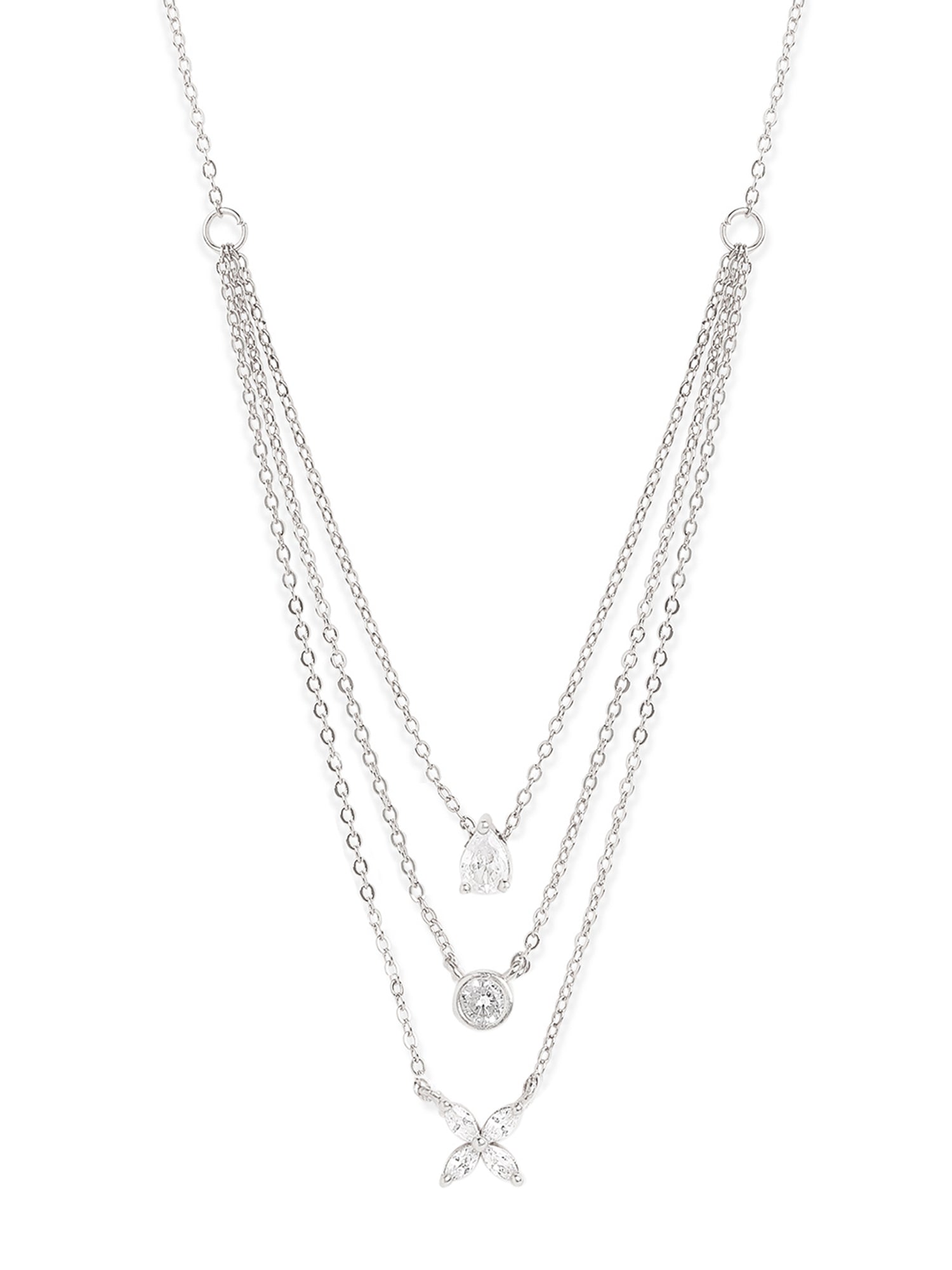 MINUTIAE Gold-Plated Layered Minimal Necklace