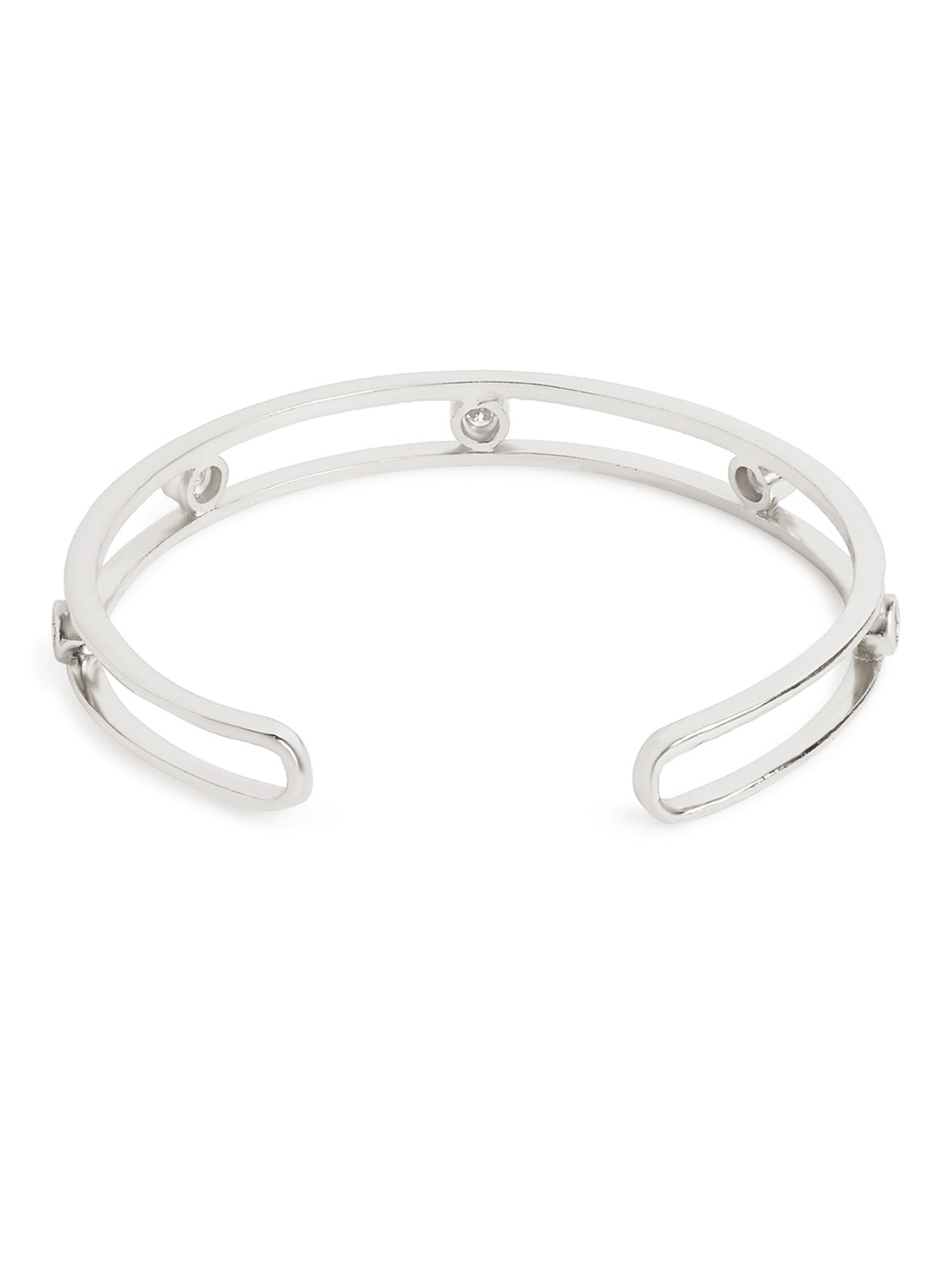 MINUTIAE Brass Gold-Plated Cuff Bracelet