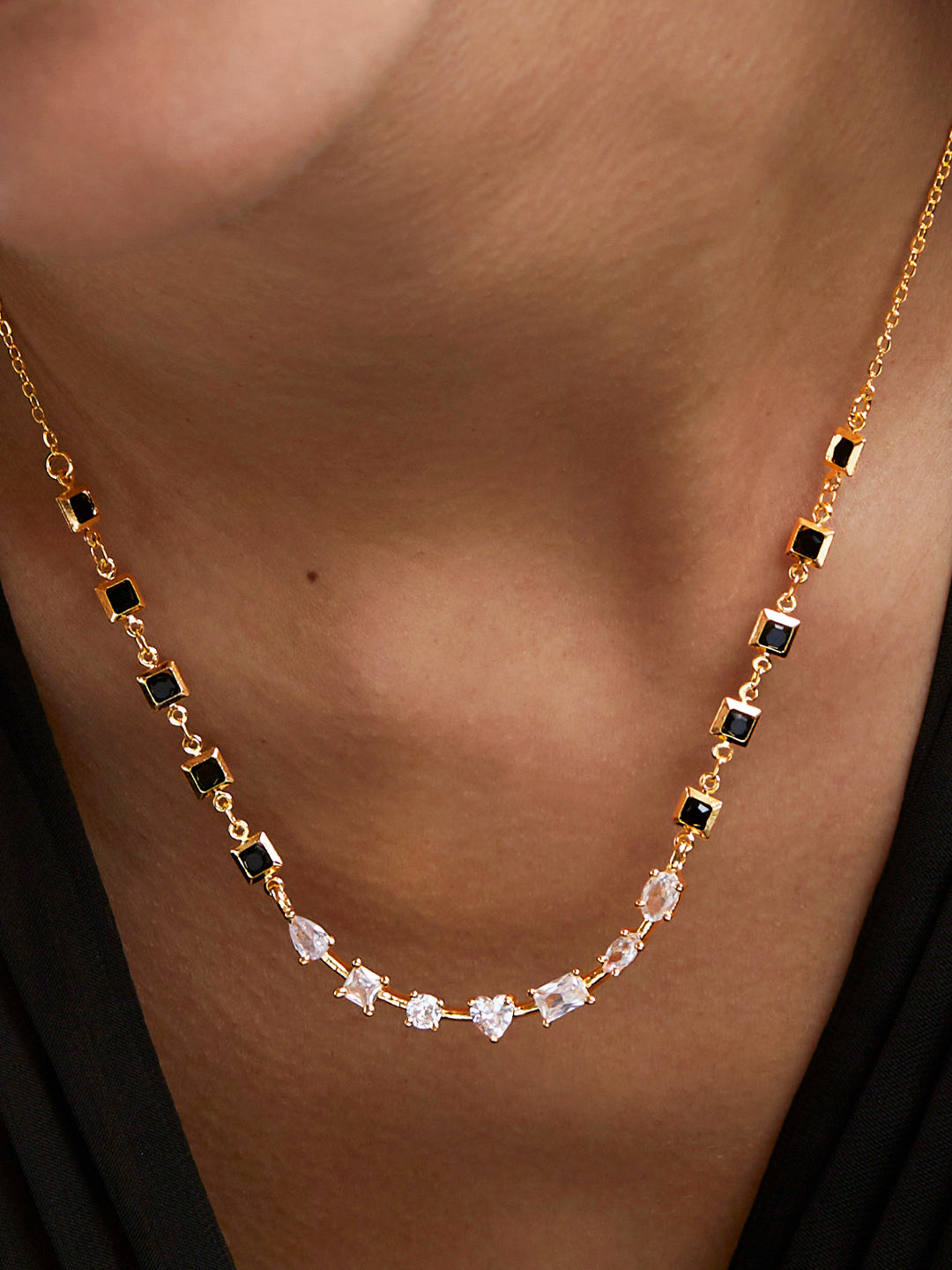 Multistone Modern Mangalsutra