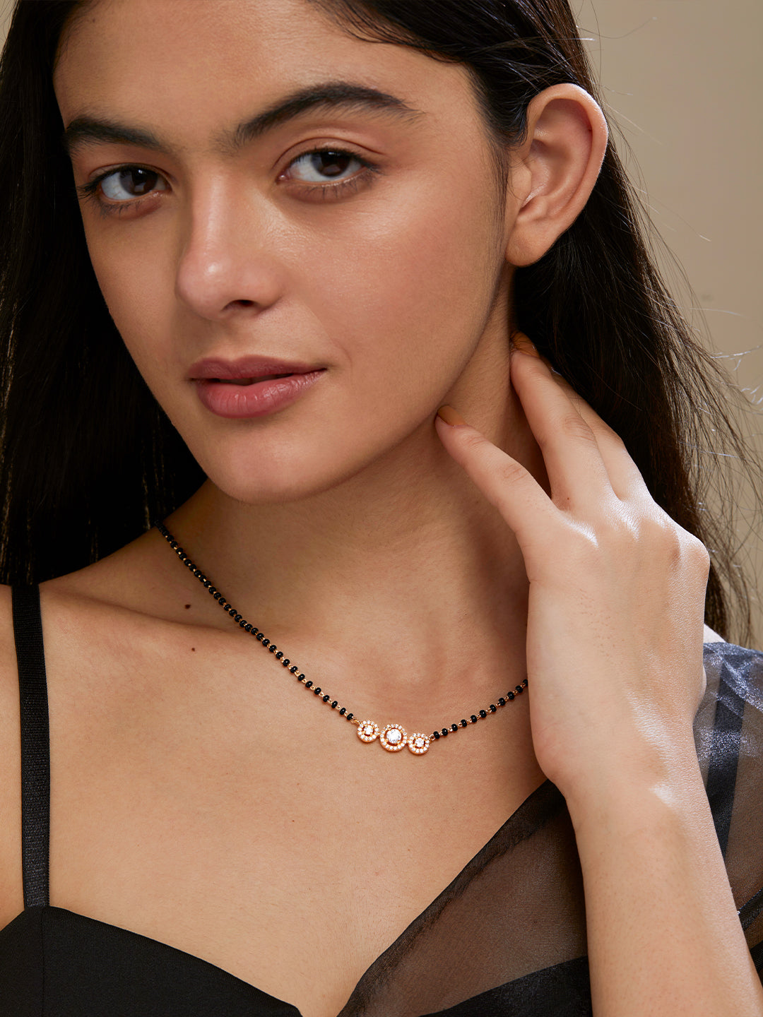 Contemporary Style Diamond Mangalsutra